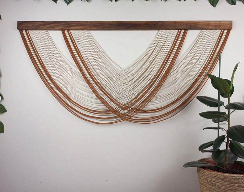 Macrame wall hanging- Bohemian browns