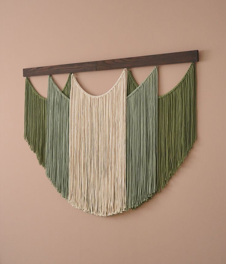 Macrame wall hanging- Bohemian Emerald