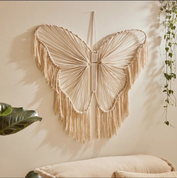 Butterfly wall hanging