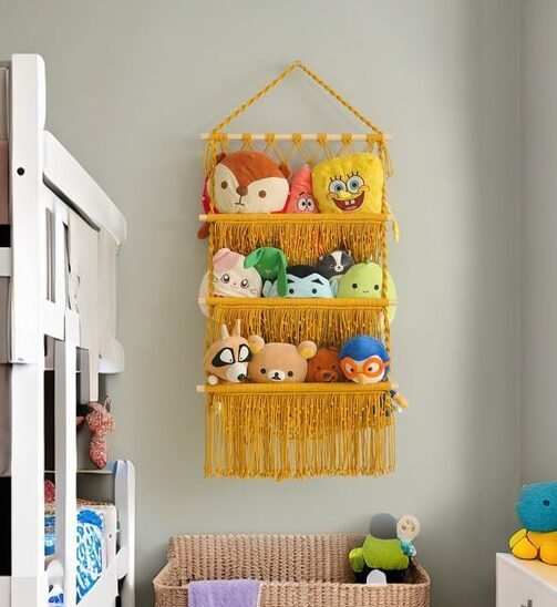 Toy storage net- 3 tier