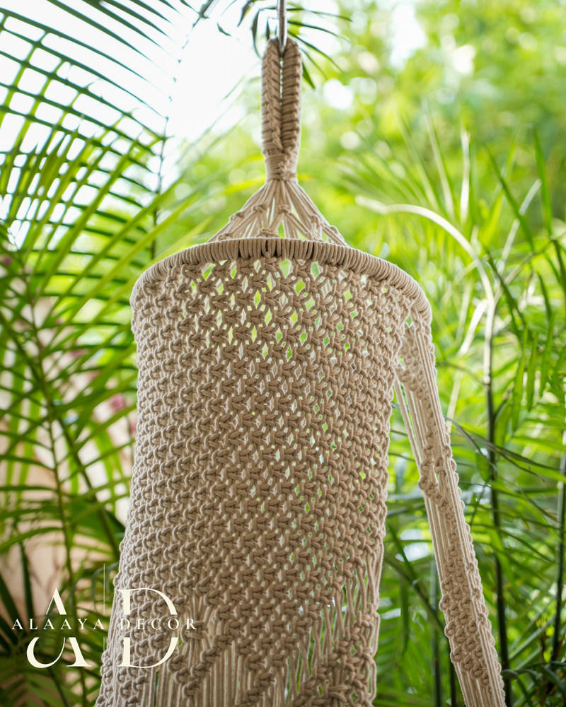 Macrame swing - Pearl design