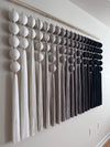 Black & White Ombre Wall Hanging