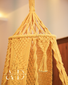 Macrame swing- Sunshine Yellow