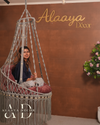 Macrame swing- Grey Posh
