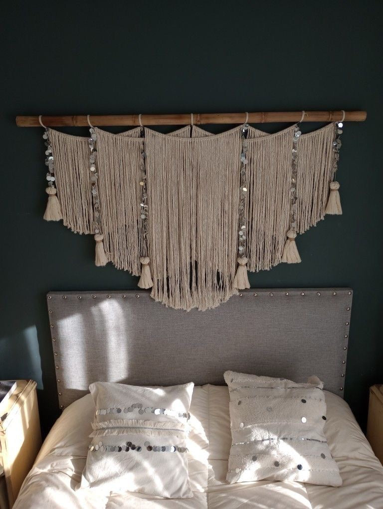 Bling Macrame Wall Hanging