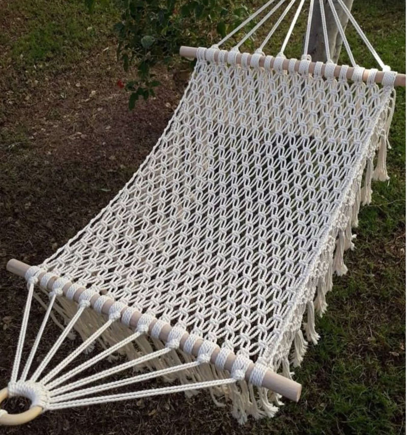 Macrame Swinging Hammock
