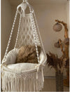Macrame Swing- Posh white